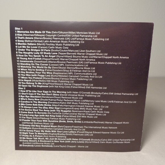 THE WORLD OF DEAN MARTIN / New CD / 2 Disc Set / 40 Tracks - Songs - Picture 12 of 16